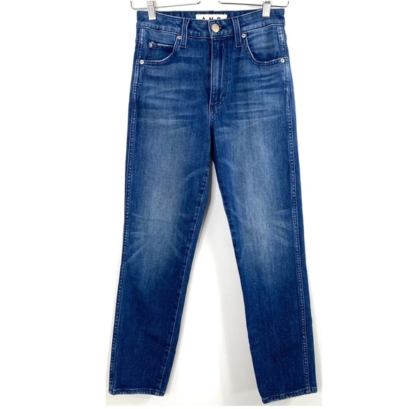 AMO High Rise Stix Crop Girls Night Out Skinny Jeans Wash 129 - Picture 6 of 9